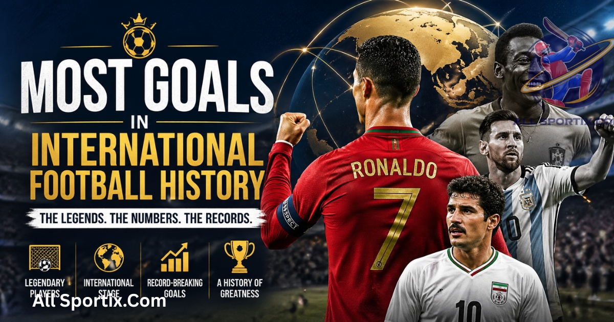 Most Goals in International Football History – Top Scorers of All Time Ranked