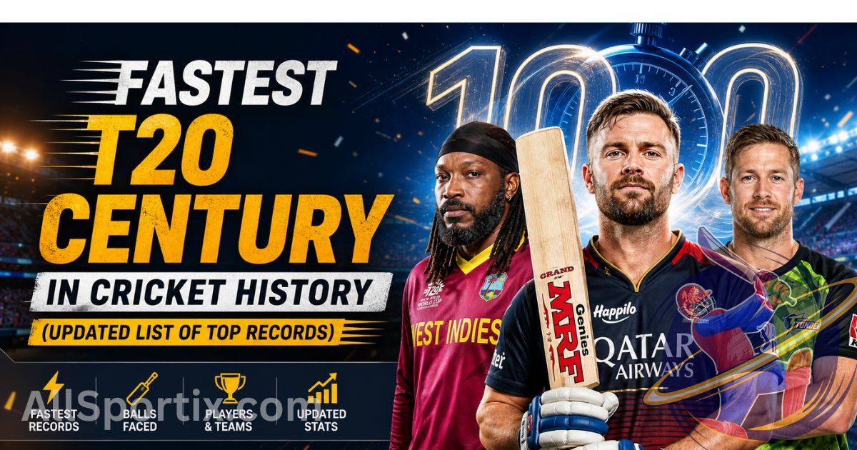 Fastest T20 Century in Cricket History (Updated List of Top Records)