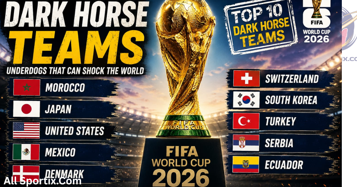 Top 10 FIFA World Cup 2026 Dark Horse Teams That Could Shock Football Giants (Updated 2026)