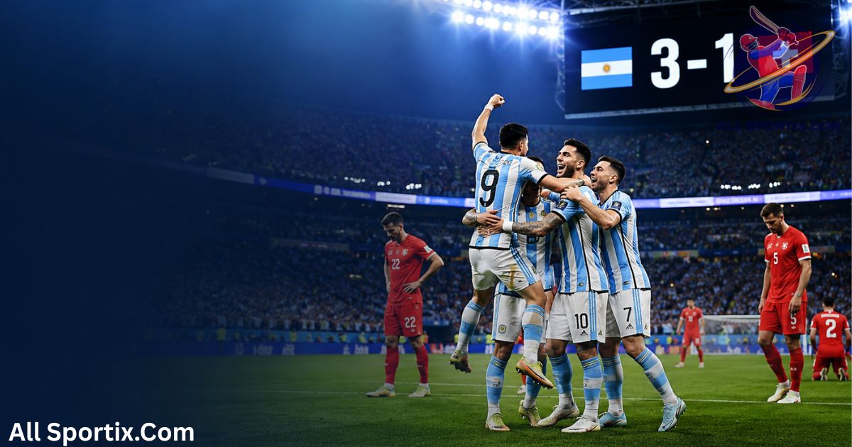 Argentina vs Switzerland Results: Messi's Argentina Beat Switzerland 3-1 to Reach FIFA World Cup 2026 Semi-Finals