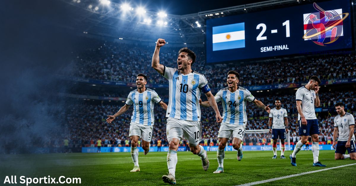 Argentina vs England Results: Argentina Beat England 2-1 to Reach FIFA World Cup 2026 Final