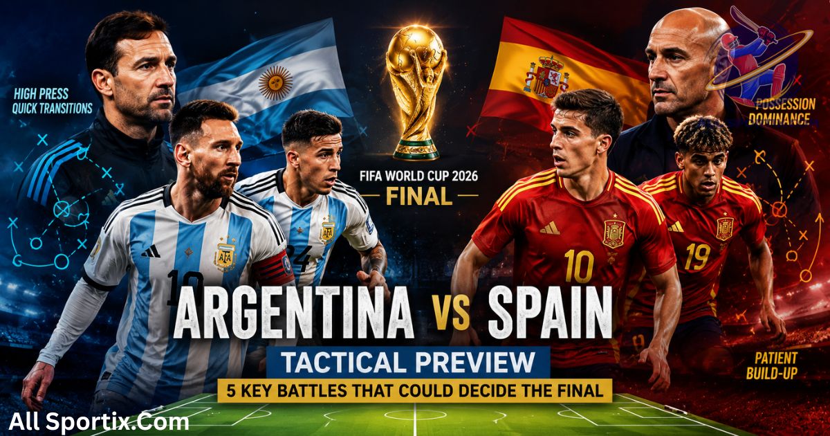 Argentina vs Spain Tactical Preview: 5 Key Battles That Could Decide the FIFA World Cup 2026 Final
