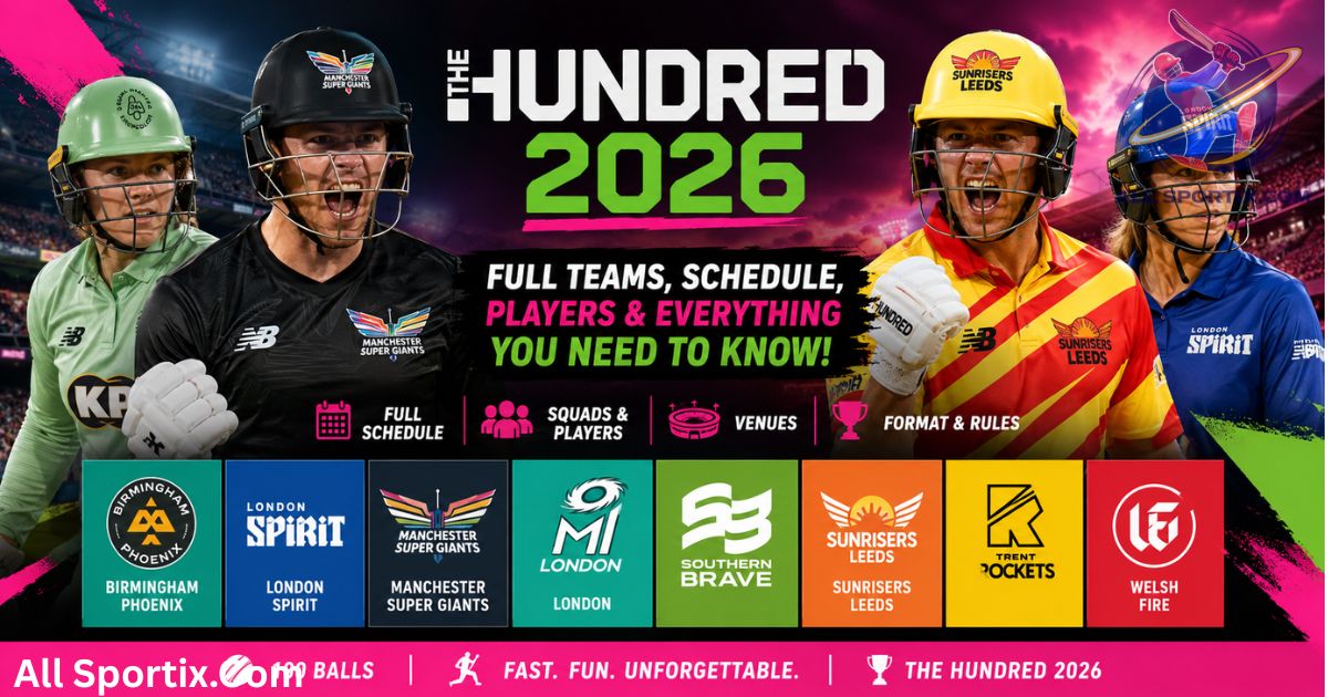 The Hundred 2026: Teams, Schedule, Squads, Players & Everything to Know